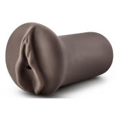 Коричневый мастубратор-вагина Nicole s Kitty - Blush Novelties - в Челябинске купить с доставкой