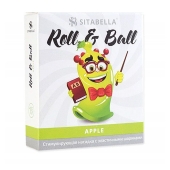 Стимулирующий презерватив-насадка Roll   Ball Apple - Sitabella - купить с доставкой в Челябинске
