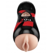 Мастурбатор-вагина Vibrating Pussy Stroker с вибрацией - Pipedream - в Челябинске купить с доставкой