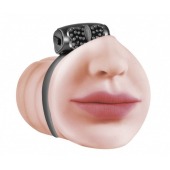 Мастурбатор-ротик с виброкольцом Satisfaction Beloved - Lola Games - в Челябинске купить с доставкой