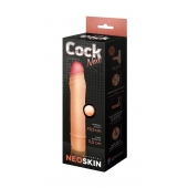 Телесная насадка-удлинитель из неоскин - 19,5 см. - LOVETOY (А-Полимер) - в Челябинске купить с доставкой