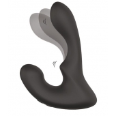 Чёрный массажер простаты с 2 моторами BOOTY ROCKER - Dream Toys - в Челябинске купить с доставкой