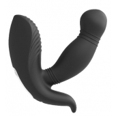 Черный вибромассажер простаты PROSTATE HERO - Dream Toys - в Челябинске купить с доставкой