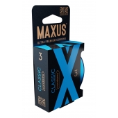 Классические презервативы в железном кейсе MAXUS Classic - 3 шт. - Maxus - купить с доставкой в Челябинске