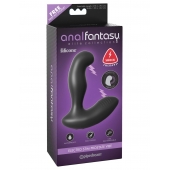 Черный массажер простаты Electro Stim Prostate Vibe с электростимуляцией - 13,3 см. - Pipedream - купить с доставкой в Челябинске