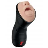 Мастурбатор-ротик Deep Throat Vibrating Stroker - Pipedream - в Челябинске купить с доставкой