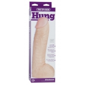 Огромная насадка-реалистик Vac-U-Lock Realistic Hung - 31,7 см. - Doc Johnson - купить с доставкой в Челябинске