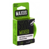 Презервативы в железном кейсе MAXUS Mixed - 3 шт. - Maxus - купить с доставкой в Челябинске