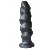 Черная насадка на трусики харнесс Platinum - 16 см. - LOVETOY (А-Полимер) - купить с доставкой в Челябинске