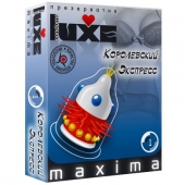 Презерватив LUXE Maxima  Королевский экспресс  - 1 шт. - Luxe - купить с доставкой в Челябинске