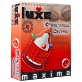Презерватив LUXE Maxima  Французский связной  - 1 шт. - Luxe - купить с доставкой в Челябинске