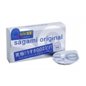 Ультратонкие презервативы Sagami Original QUICK - 6 шт. - Sagami - купить с доставкой в Челябинске