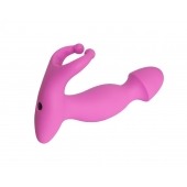 Розовый стимулятор простаты с усиками - 15 см. - 4sexdreaM - в Челябинске купить с доставкой