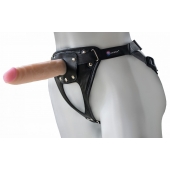 Универсальный мягкий пояс с насадкой Hard brutal BDSM-КОНСУЛ - 17 см. - LOVETOY (А-Полимер) - купить с доставкой в Челябинске