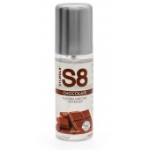 Смазка на водной основе S8 Flavored Lube со вкусом шоколада - 125 мл. - Stimul8 - купить с доставкой в Челябинске