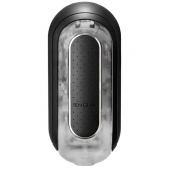 Черный мастурбатор Flip Zero с вибрацией - Tenga - в Челябинске купить с доставкой