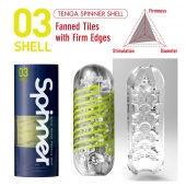 Мастурбатор SPINNER Shell - Tenga - в Челябинске купить с доставкой
