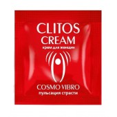 Пробник возбуждающего крема для женщин Clitos Cream - 1,5 гр. - Биоритм - купить с доставкой в Челябинске