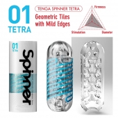 Мастурбатор SPINNER Tetra - Tenga - в Челябинске купить с доставкой