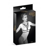 Черная упряжь на грудь Laura - Bijoux Pour Toi - купить с доставкой в Челябинске