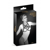 Черная упряжь на грудь Clara - Bijoux Pour Toi - купить с доставкой в Челябинске