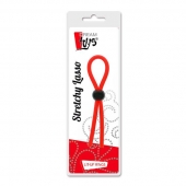 Красное эрекционное лассо с одной бусинкой-утяжкой STRETCHY THICK LASSO - Dream Toys - в Челябинске купить с доставкой