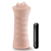 Телесный мастурбатор-ротик Angie - Blush Novelties - в Челябинске купить с доставкой