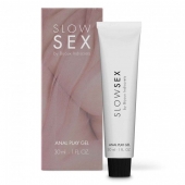 Лубрикант на водной основе Slow Sex Anal Play Gel - 30 мл. - Bijoux Indiscrets - купить с доставкой в Челябинске