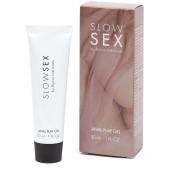 Лубрикант на водной основе Slow Sex Anal Play Gel - 30 мл. - Bijoux Indiscrets - купить с доставкой в Челябинске