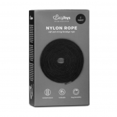 Черная веревка для бондажа Easytoys Bondage Rope - 5 м. - Easy toys - купить с доставкой в Челябинске