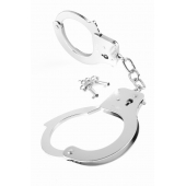 Металлические серебристые наручники Designer Metal Handcuffs - Pipedream - купить с доставкой в Челябинске