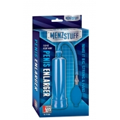 Синяя вакуумная помпа MENZSTUFF PENIS ENLARGER - Dream Toys - в Челябинске купить с доставкой