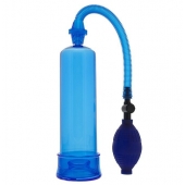 Синяя вакуумная помпа MENZSTUFF PENIS ENLARGER - Dream Toys - в Челябинске купить с доставкой