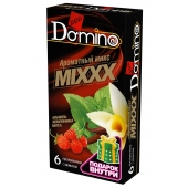 Ароматизированные презервативы DOMINO  Ароматный микс  - 6 шт. - Domino - купить с доставкой в Челябинске