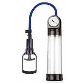 Прозрачная вакуумная помпа Sex Expert с манометром - Sex Expert - в Челябинске купить с доставкой