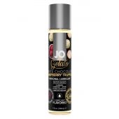 Лубрикант с ароматом трюфелей из белого шоколада и малины JO GELATO WHITE CHOCOLATE RASPBERRY TRUFFLE - 30 мл. - System JO - купить с доставкой в Челябинске