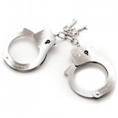 Металлические наручники Metal Handcuffs - Fifty Shades of Grey - купить с доставкой в Челябинске