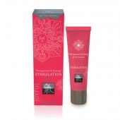 Возбуждающий интимный гель для двоих STIMULATION GEL Pomegranate   Nutmeg - 30 мл. - Shiatsu - купить с доставкой в Челябинске