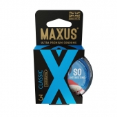 Классические презервативы в пластиковом кейсе MAXUS Classic - 3 шт. - Maxus - купить с доставкой в Челябинске
