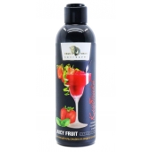 Интимный гель-смазка JUICY FRUIT с ароматом клубники - 200 мл. - БиоМед - купить с доставкой в Челябинске