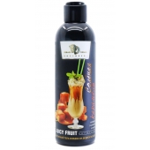 Интимный гель-смазка JUICY FRUIT с ароматом солёной карамели - 200 мл. - БиоМед - купить с доставкой в Челябинске