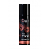 Разогревающий гель для массажа ORGIE Sexy Vibe Hot с эффектом вибрации - 15 мл. - ORGIE - купить с доставкой в Челябинске