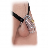 Кольцо верности Extreme Chastity Belt с фиксацией головки - Pipedream - купить с доставкой в Челябинске