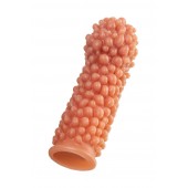 Телесная насадка с мягкими пузырьками - 16,5 см. - KOKOS - в Челябинске купить с доставкой