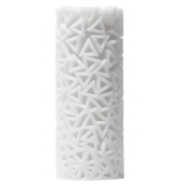 Белый 3D мастурбатор PILE - Tenga - в Челябинске купить с доставкой