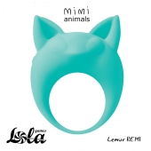 Зеленое эрекционное кольцо Lemur Remi - Lola Games - в Челябинске купить с доставкой