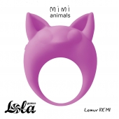 Фиолетовое эрекционное кольцо Lemur Remi - Lola Games - в Челябинске купить с доставкой