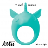 Зеленое эрекционное кольцо Unicorn Alfie - Lola Games - в Челябинске купить с доставкой
