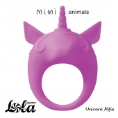 Фиолетовое эрекционное кольцо Unicorn Alfie - Lola Games - в Челябинске купить с доставкой