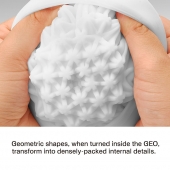 Белый мастурбатор Tenga Geo Coral - Tenga - в Челябинске купить с доставкой